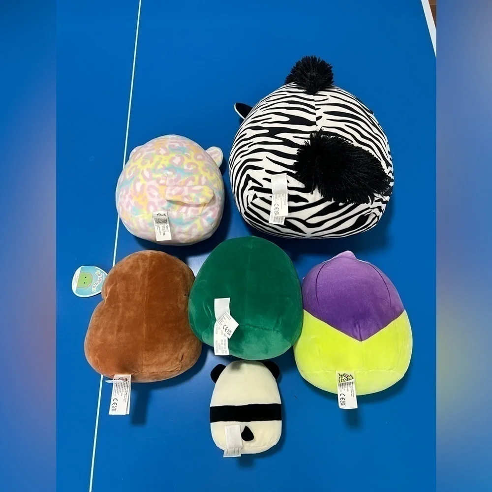 - Bundle of 6 Squishmallows. Never touched.